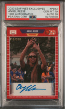 2023 LEAF WEB EXCLUSIVES PRO SET 1989 STYLE #PB-13 ANGEL REESE PSA 10 AUTO 10