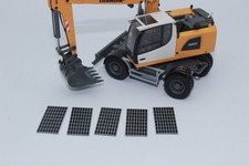 5x Solar Module Solar Panel Solar Cells Building House 1:50 NEW Diorama