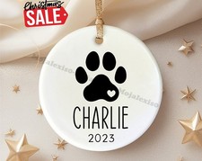 Personalized Dog Christmas Ornament - Personalized Cat Ornament - Custom Dog ...