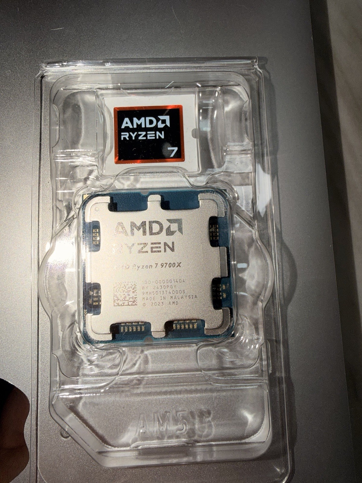 AMD Ryzen 7-9700X Desktop Processor, 3.8 GHz, 8-Core, 16-Thread, AM5