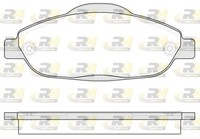 Bremsbelagsatz Scheibenbremse Roadhouse 21323.00 FüR 3008 5008 308 SW Peugeot 1