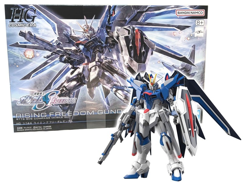 【NEW】Bandai HG 1/144 Rising Freedom Gundam Model Kit Gunpla  From JP