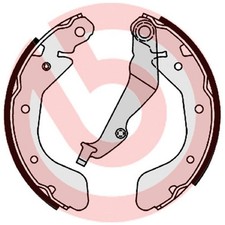 Brembo Bremsbackensatz hinten S4520008 93740251 4520008 93740252 | 521485