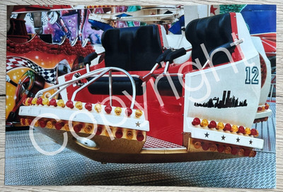 XXL Foto Karussell MAGIC MEGA MIX Lesnik Huss 1995 - Modellbau Kirmes