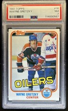 1981-82 Topps Wayne Gretzky #16 Oilers PSA 7