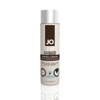 System JO Hybrid Lubricant Coconut Cooling 4 oz Water-Based Silicone Free