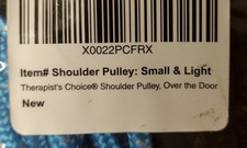 Over the Door/ Shoulder Pulley /Small  Light/THERAPISTS CHOICE