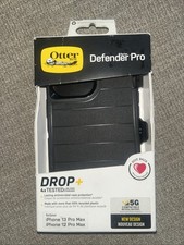 Otter Box Defender Pro Phone Case for iPhone 12/13 Pro Max, 4x Drop Tested,BLACK