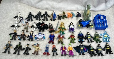 Imaginext Action Figure Mixed Loose Lot (Batman, Star Wars, & More) 