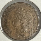 1876 Indian Head Cent,  Nice XF problem free coin (10307)