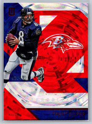 Trent Dilfer 2016 Panini Unparalleled Red /49 #113 Baltimore Ravens
