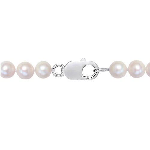 Amour Herren 2er Set 9-9,5 mm Süßwasserzuchtperlen Halskette und Armband - Bild 2 von 5