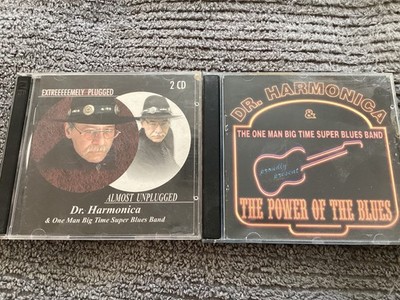 Dr. Harmonica Extreeeeemely Plugged Almost Unplugged & Power Of The Blues CDs
