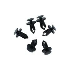 120PCS 8mm Bumper Clips Retainer Auto Car Plastic Rivets Fastener Fender Push