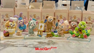 Duffy and Friends Book型フィギュア5個セットショッパー付き Disney Duffy and Friends Storybook Series Figure Blind Box