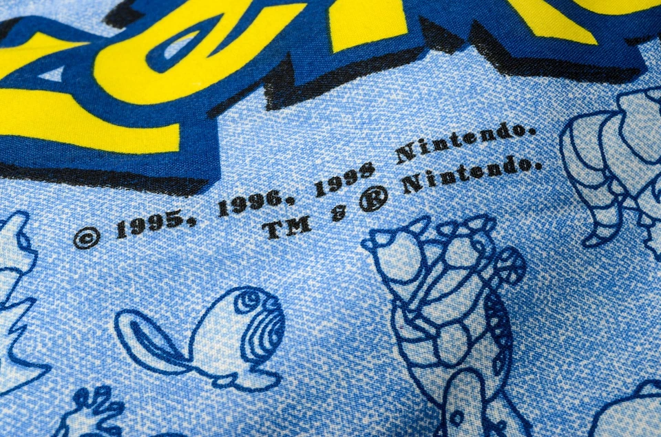 Pokémon Twin Comforter Sheet Set & Pillowcase READ Stains Vintage 1990s Nintendo - Image 3 of 4
