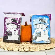 🎃 Vintage 2003 Pumpkin Party Favor Bags The Paper Magic Group 2 Pkgs 40 Each