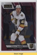 2023-24 O-Pee-Chee Platinum Matte Pink Tomas Hertl #123 READ 1e7g