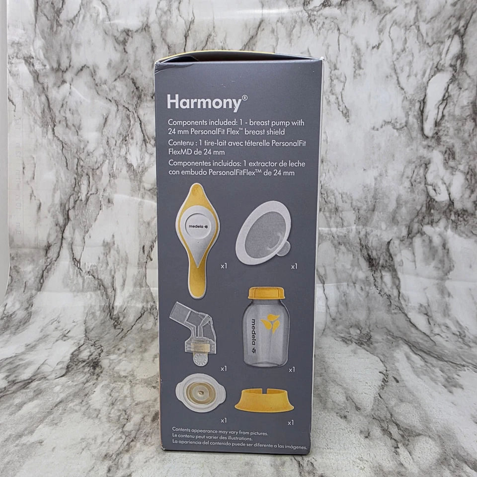 Medela Harmony Manual Breast Pump with 24mm PersonalFit Flex Breast Shield - Image 2 of 4
