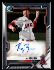 Ky Bush 2021 Bowman Chrome Auto