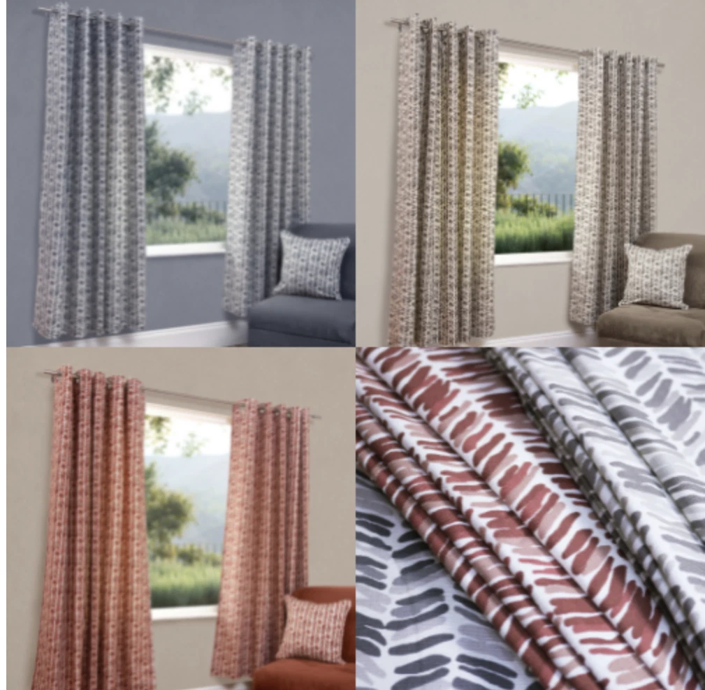 Hamburg Lined Ring Top Curtains TO CLEAR
Opens in a new window or tab