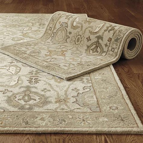 Ballard Designs Catherine Rug Handmade Contemporary Style Wool Area RUG & Carpet - Bild 1 von 4