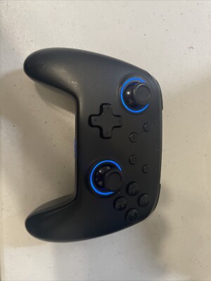 BINBOKPLAY Nintendo Switch Pro Color Base Color Black With LED Around Joysticks
