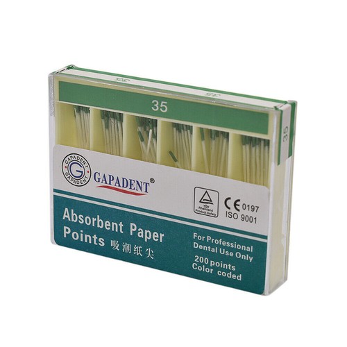 Dental Endodontic Gutta Percha Points &Absorbent Paper Points Taper Color Coded - Picture 47 of 218