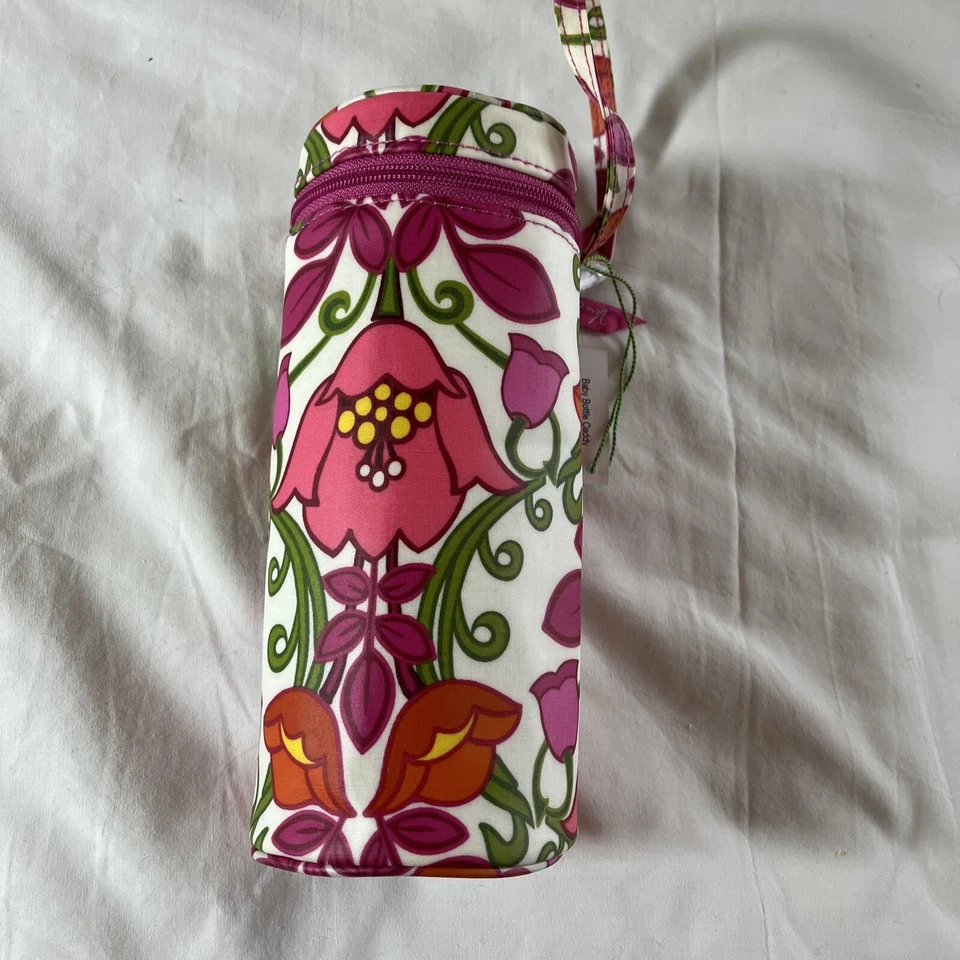 VERA BRADLEY Soporte para Bebidas Floral-Lata, Agua, Carrito para Biberón Lilli Bell Nuevo con Etiquetas Foto 3 de 3