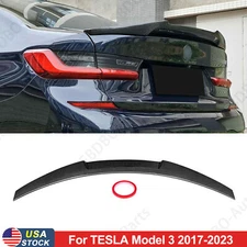 FOR 19-25 BMW G20 330i M340i M3 G80 CARBON FIBER M4 STYLE TRUNK SPOILER WING US