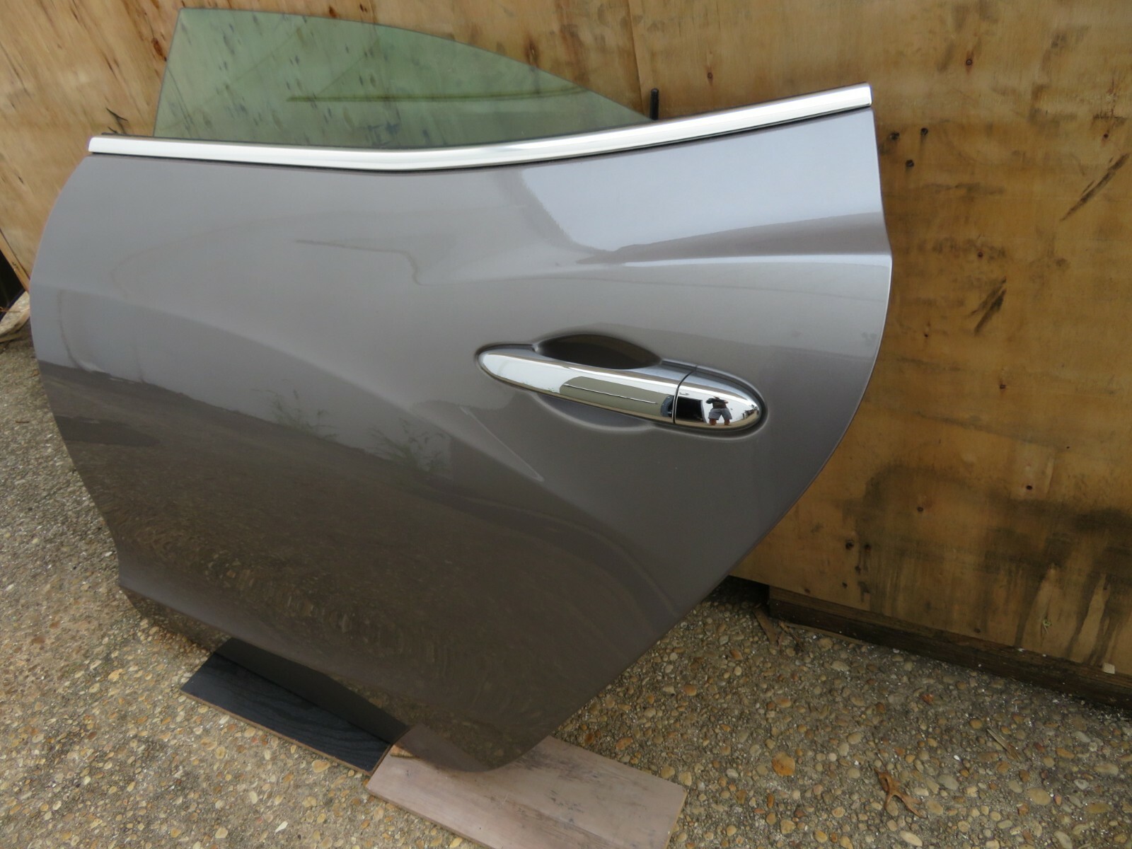 2014-2017 MASERATI GHIBLI REAR LEFT DRIVER SIDE EXTERIOR DOOR SHELL PANEL OEM