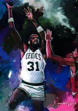 Cedric Maxwell 2019 Authentic Artist Signed Limited Edition Print Card 49 of 50