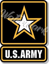 U.S. Army Logo Sticker/ Vinyl Decal 10 Sizes TRACKING