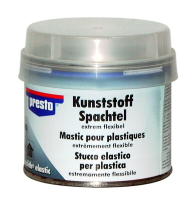 presto Kunststoffspachtel 250g 2K inkl. Härter 601460 Spachtel für Kunststoffe