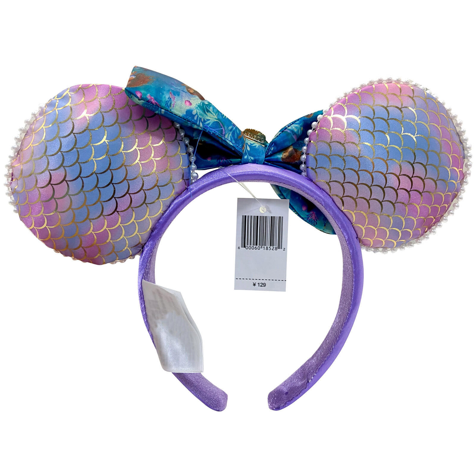 Ariel The Little Mermaid Disney-Parks Live Action Minnie Ears Headband