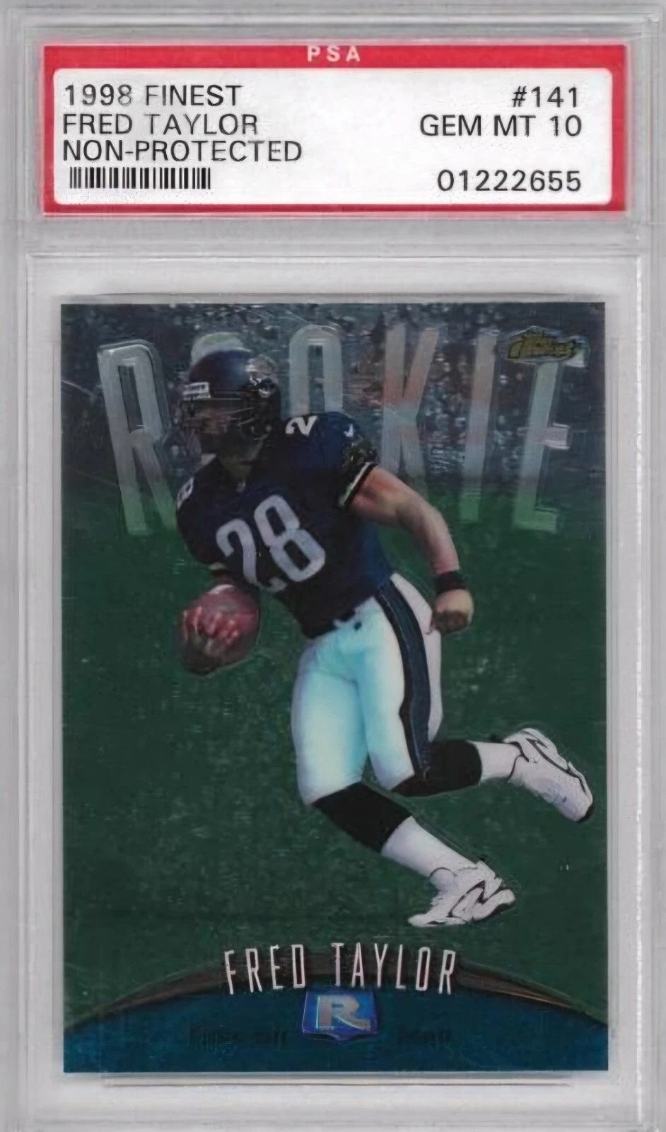 Fred Taylor Finest #141 Non-Protected