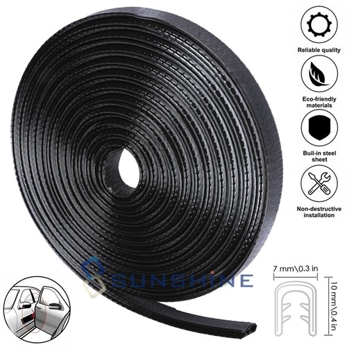 Protector de puerta de coche en forma de U de 13 ft (4 m) Goma nuevo - Imagen 18 de 20