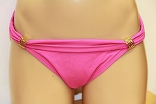 NWOT Carmen Marc Valvo Swimsuit Bikini Bottom Sz S Pink