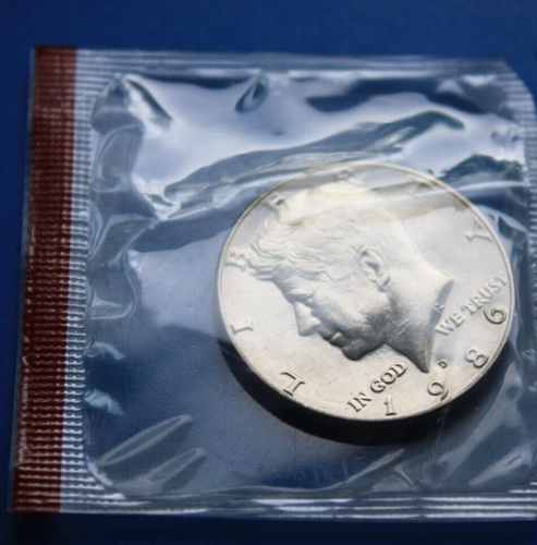 1986-D Kennedy mezzo dollaro come nuovo set violoncello JFK 50c