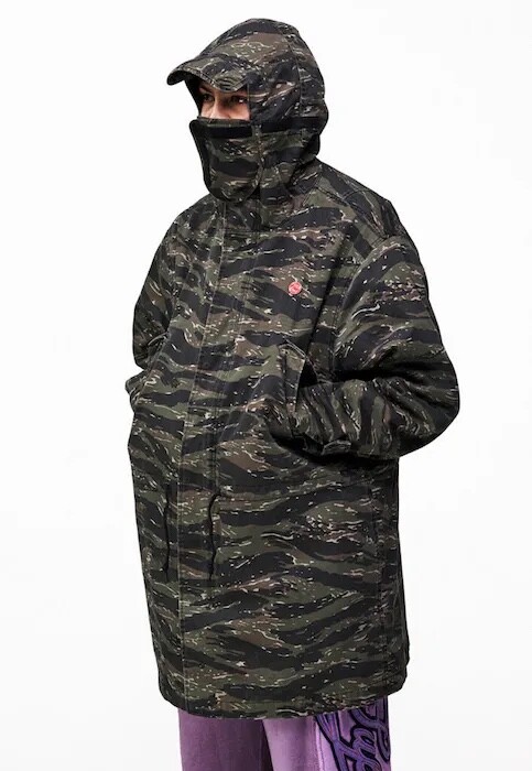 Supreme Hooded facemask parkaサイズS Supreme Polartec Facemask Half Zip Hooded Sweatshirt (FW23