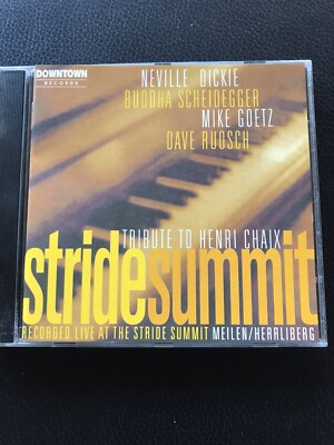 STRIDE  SUMMIT   -  Tribute to Henri Chaix , CD   2000,  Jazz:   Neville Dickie