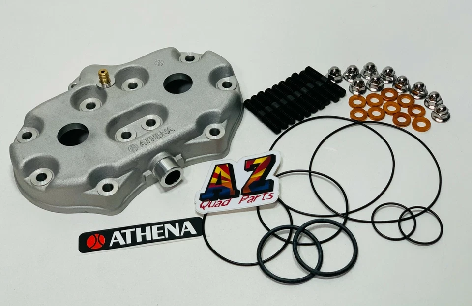 Athena Banshee Big Bore Cylinders Head 20cc Domes Studs Nuts Orings O-rings Kit - Image 2 of 4
