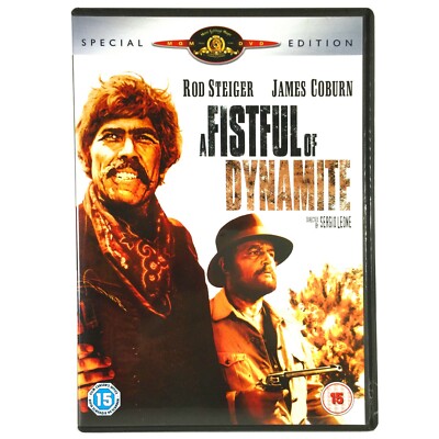 A Fistful of Dynamite (2-Disc DVD, 1972, Widescreen, *REGION 2