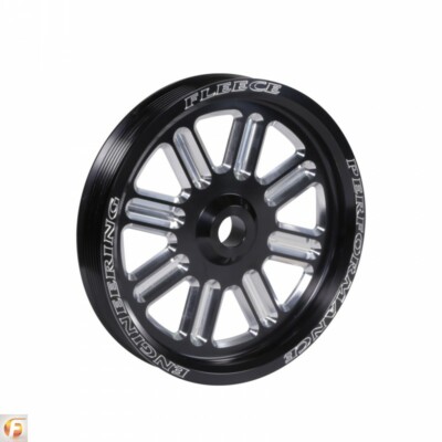 Fleece Performance Dual Pump Pulley Spokes For 07.5-09 Cummins BLACK