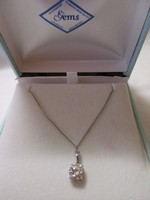 925 Silver Necklace And Crystal? Pendant 925 Silver Necklace And Crystal? Pendant