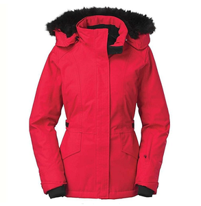The North Face Women S Tremaya Crop Jacket Red Large Ebay
