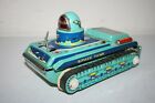 Rare Vintage Space Robot Space Tank Me091 Battery Operated Tin Toy -Missing Arms