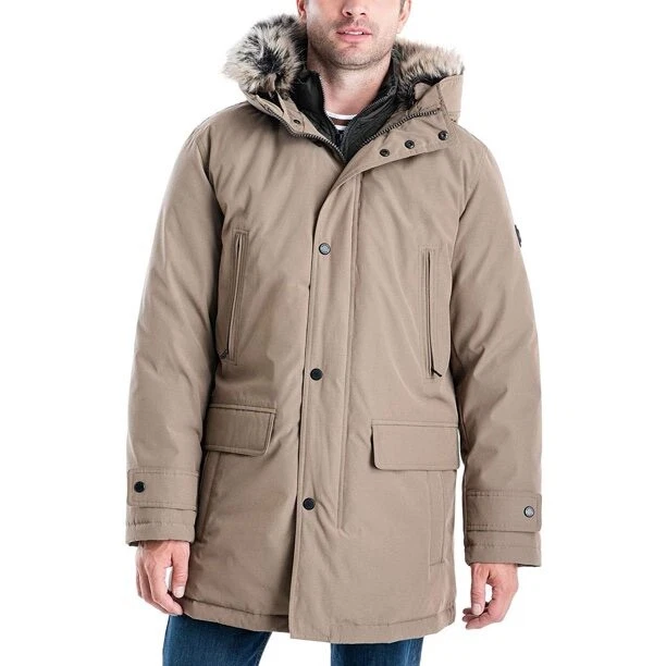 Michael kors hooded parka sales