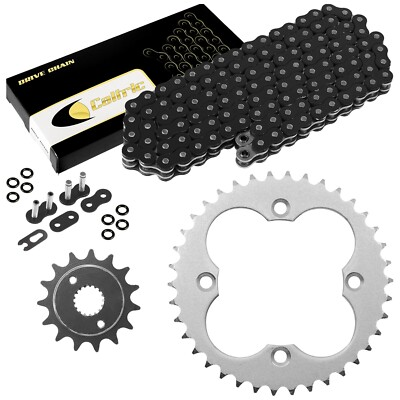 #ad #ad Black O Ring Drive Chain amp; Sprockets Kit for Honda TRX400EX Sportrax 400 99 04 $55.00