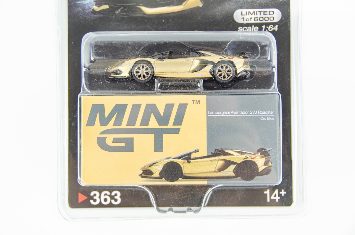 ミニカー MINI GT Lamborghini Aventador SVJ Roadst Mini GT Lamborghini Aventador SVJ Roadster - Rosso Efestos